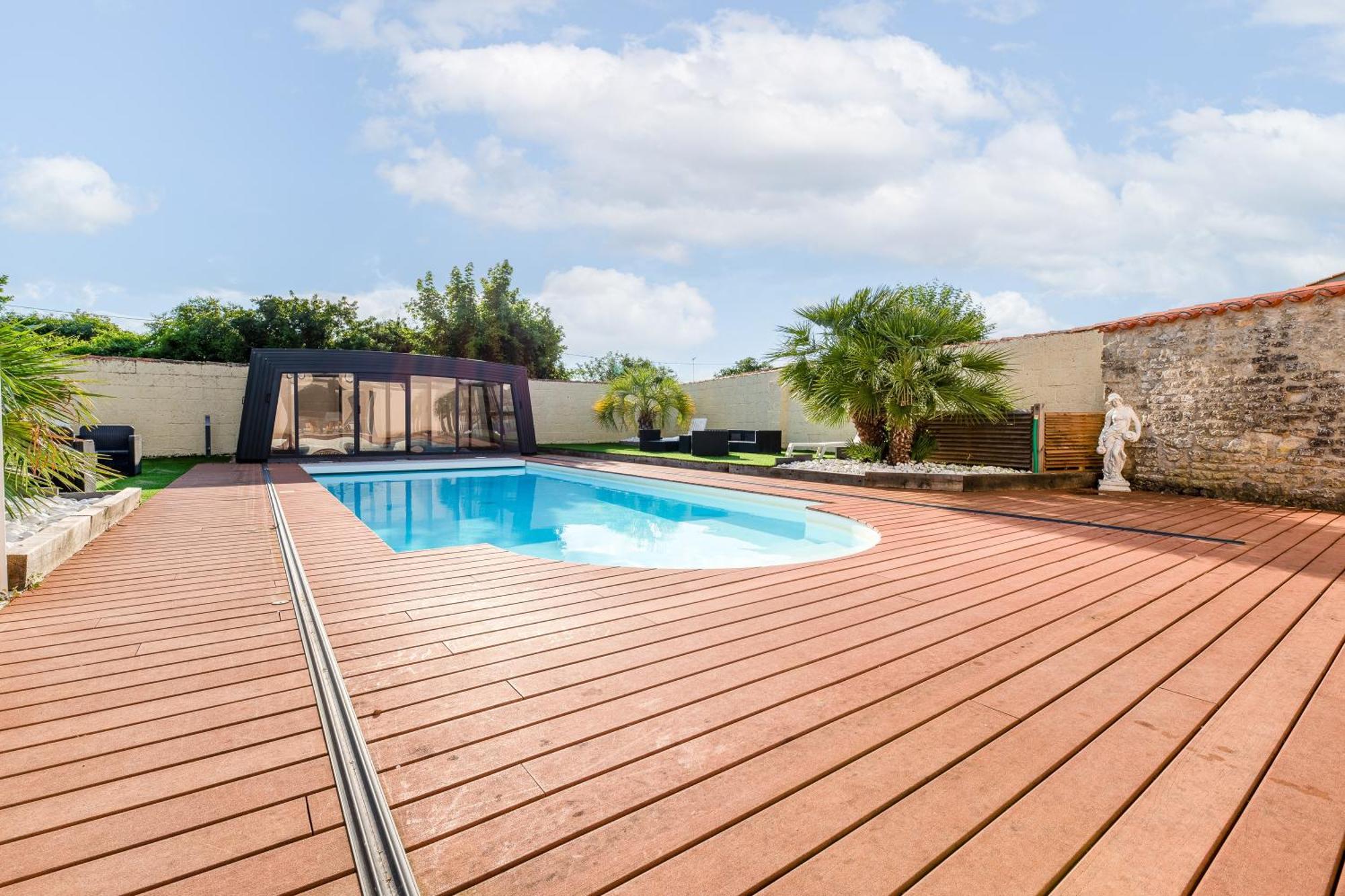 La Maison Paradis - Piscine Privee Et Chauffee Luçon Kültér fotó