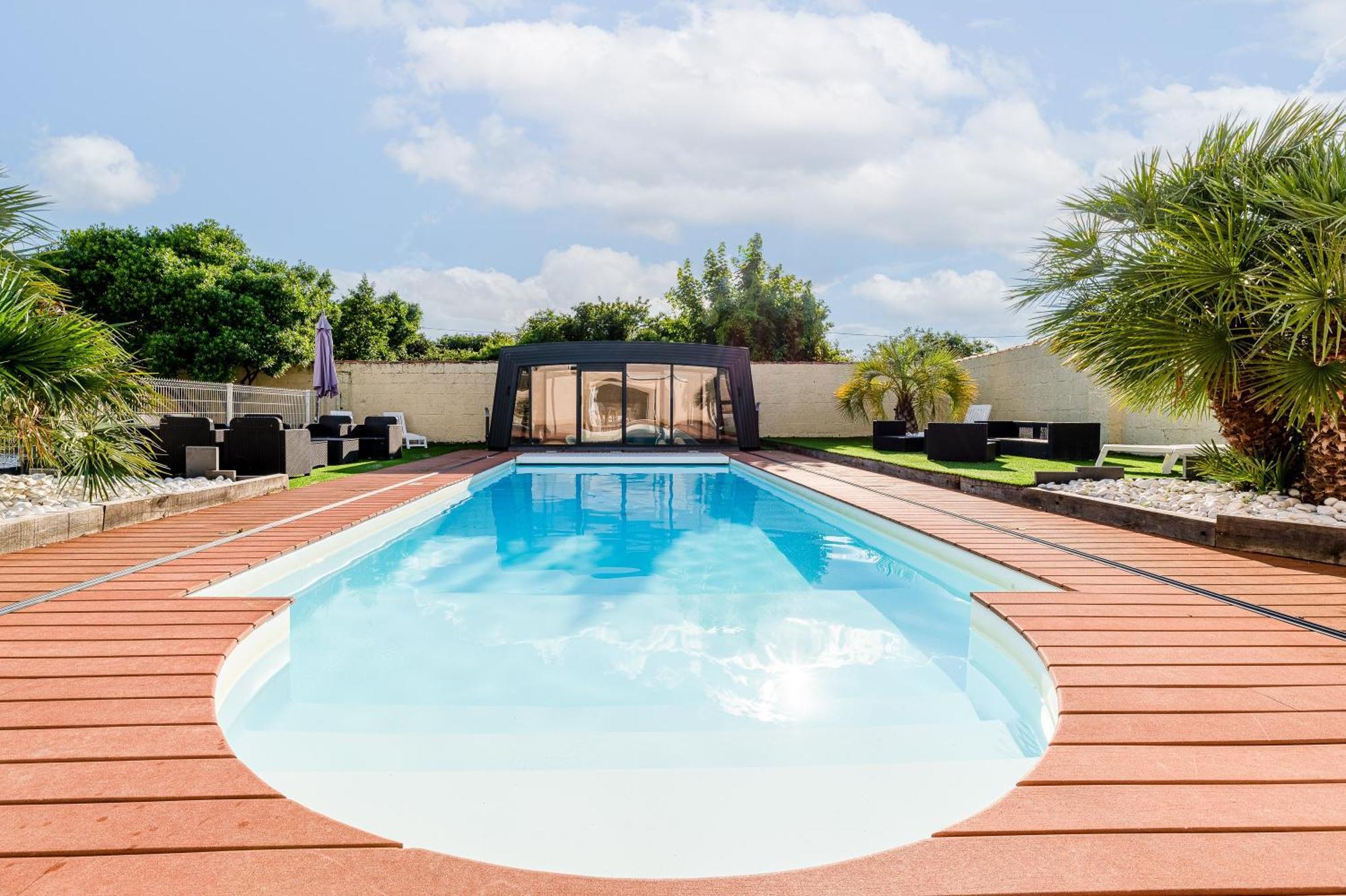 La Maison Paradis - Piscine Privee Et Chauffee Luçon Kültér fotó